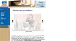 Desktop Screenshot of joycorporaterental.com