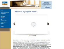 Tablet Screenshot of joycorporaterental.com